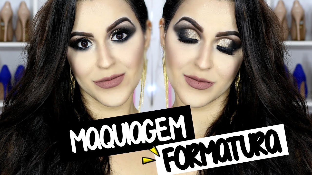 MAQUIAGEM PARA FORMATURA PELE E OLHOS - #SUTODODIA11