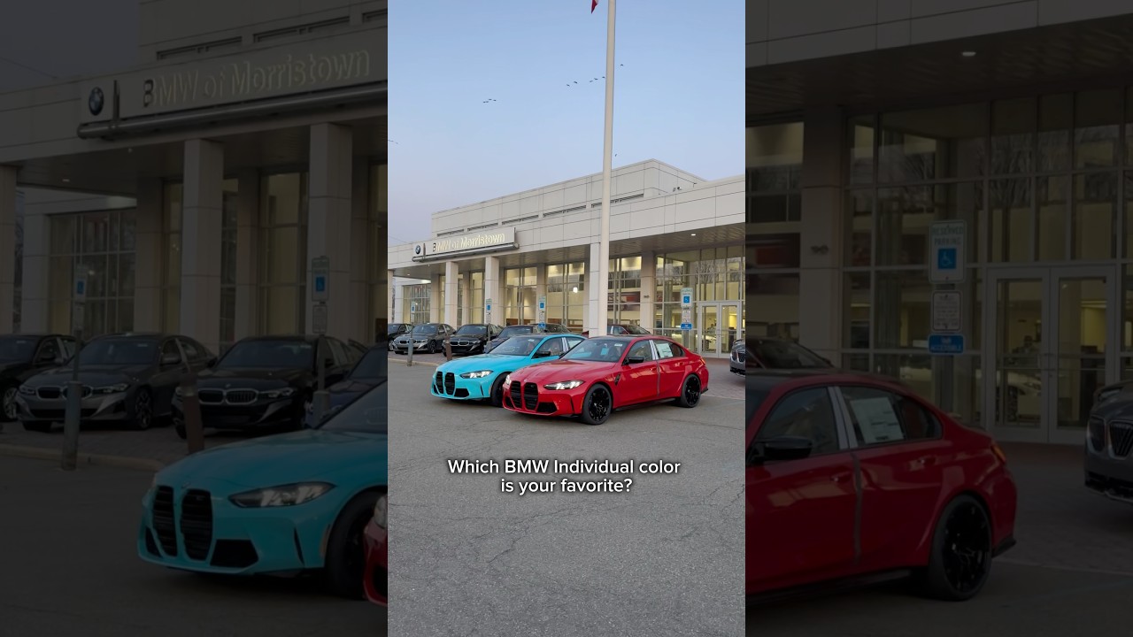 Which BMW Individual paint color is your favorite? 