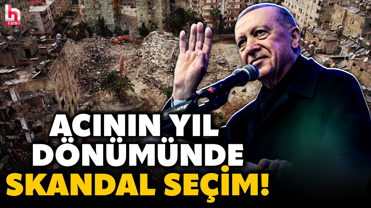 AKP'NİN VİCDAN TERAZİSİ ŞAŞTI! Erdoğan, depremin yıl dönümünde sahneye öyle bir şarkıyla çıktı ki!