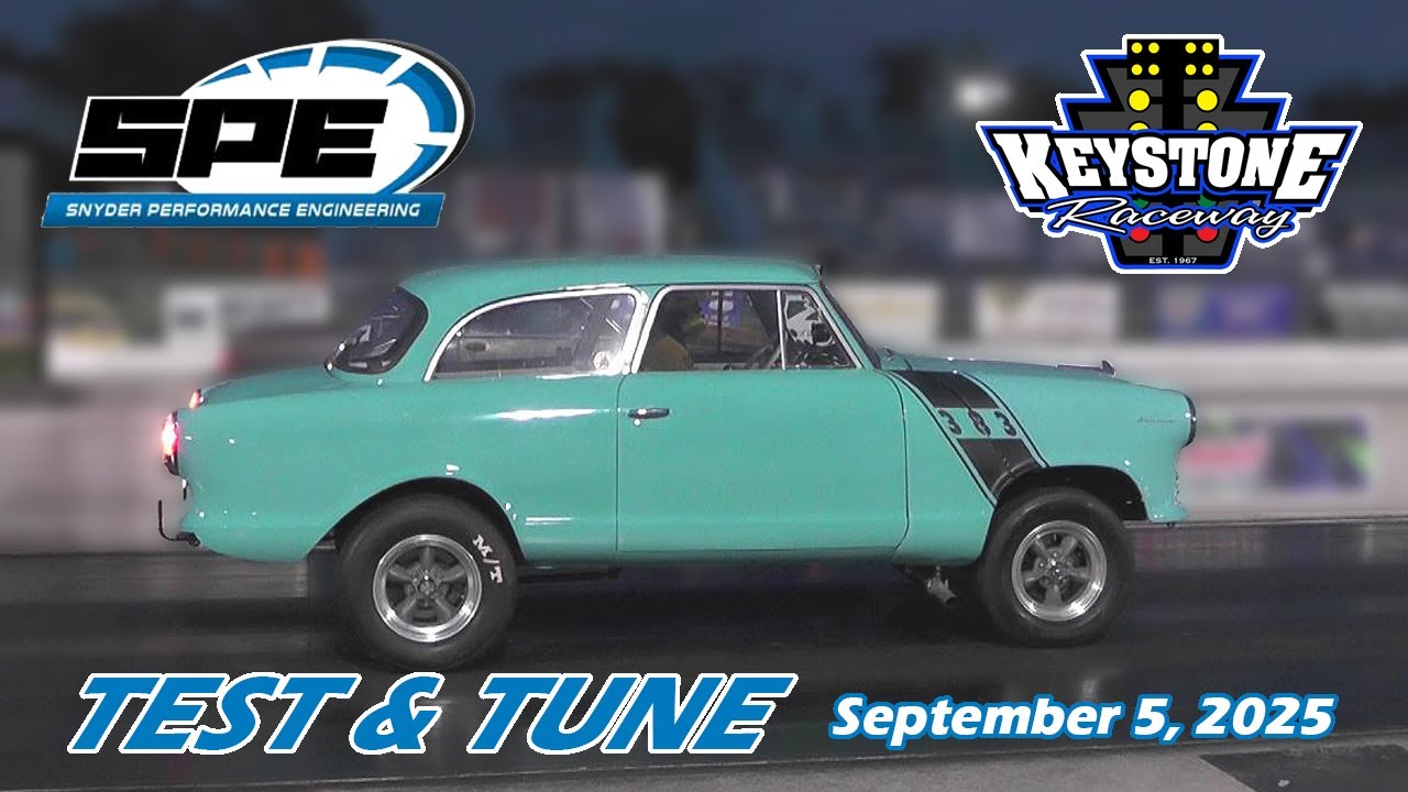Snyder Performance Eng. Test & Tune- Sept. 5, 2025 @ Keystone Raceway Park