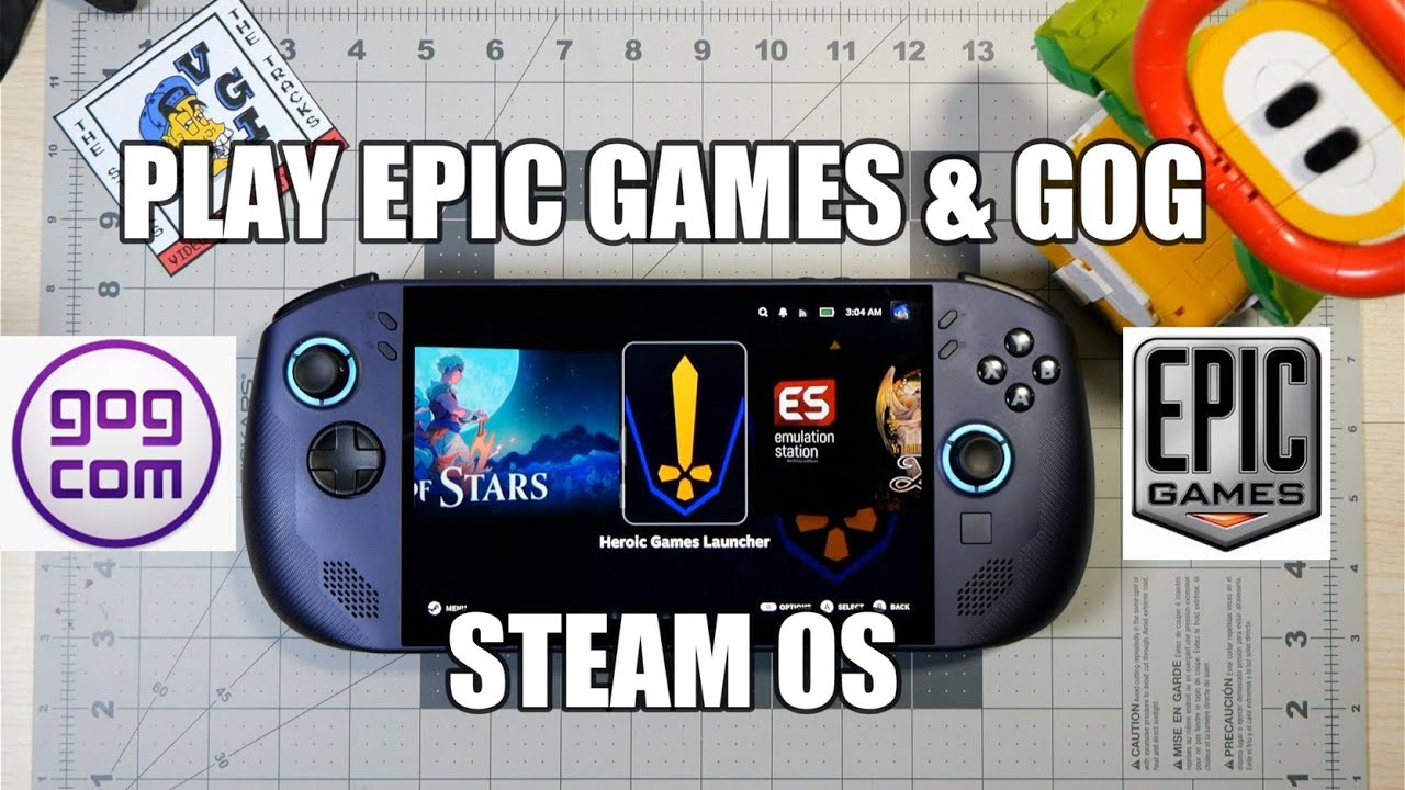 Play GOG And Epic Games On Steam OS 