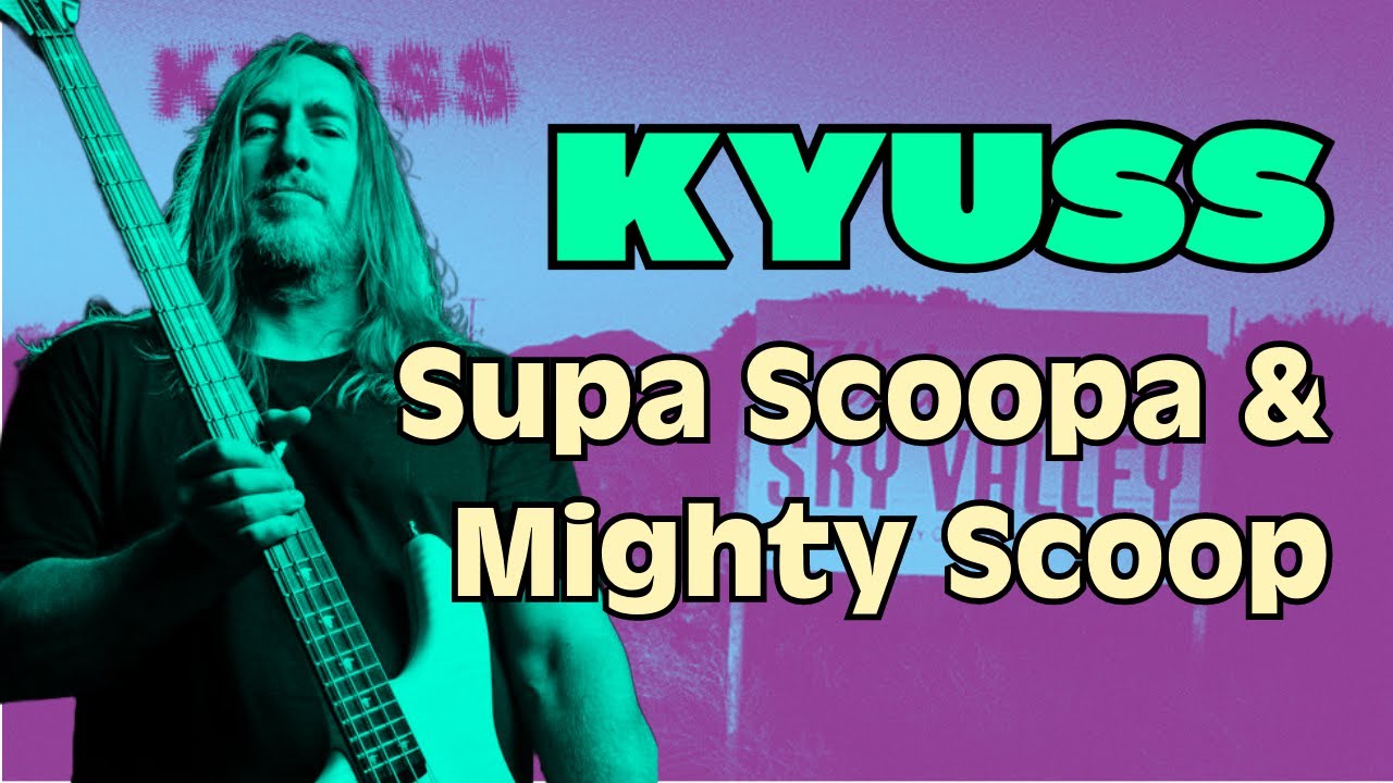 Bass Boosted Playthrough + Bass TAB // Supa Scoopa And Mighty Scoop by KYUSS