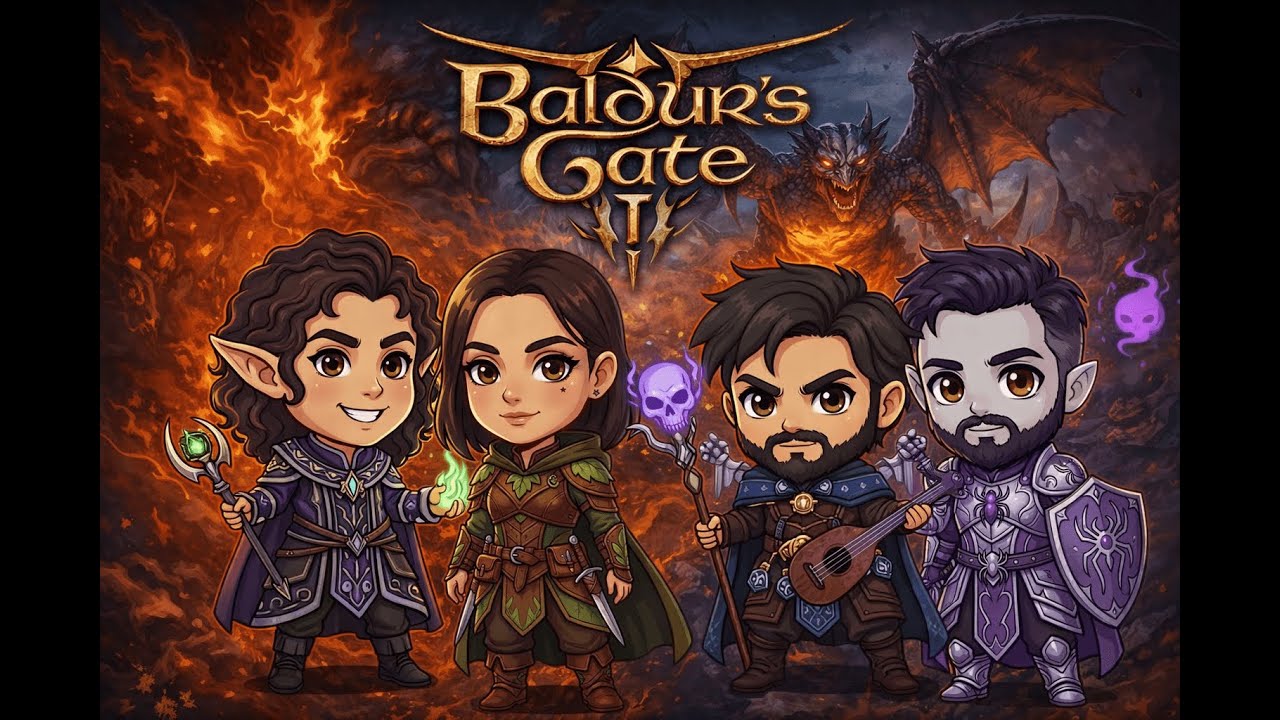 [🔴 CANLI]  Baldur’s Gate 3 | 4 Kişilik D&D Macerası | Kimseye Eyvallahımız YOK!