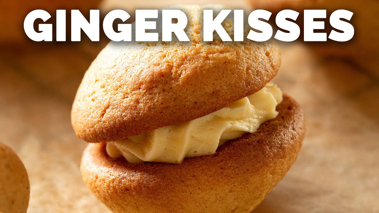 How To Make Easy Ginger Kisses Biscuits [10min Bake Time!]