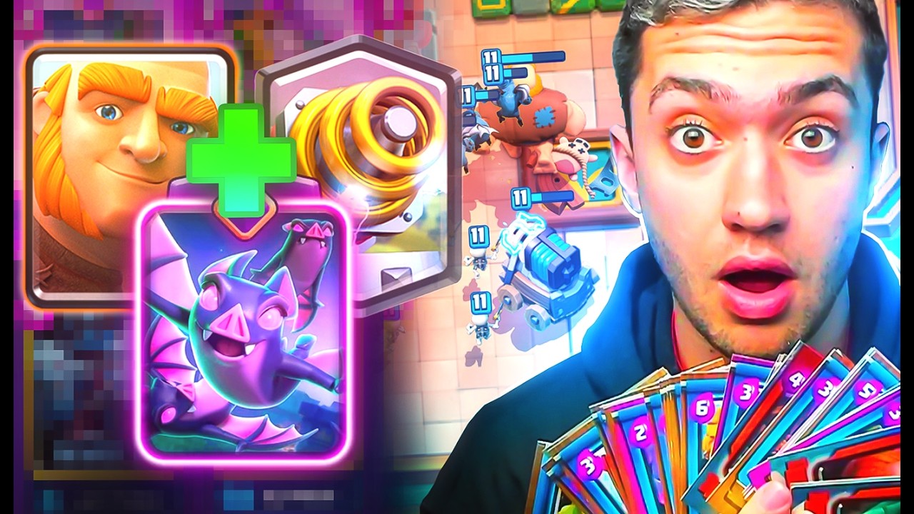 DECK DE GIGANTE e SPARKY MAIS FORTE QUE JÁ EXISTIU NO CLASH ROYALE!