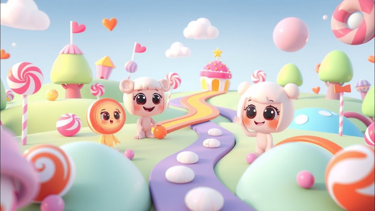 🍭 Gummy Bear Picnic Party 🧸 | Fun Kids Poem 