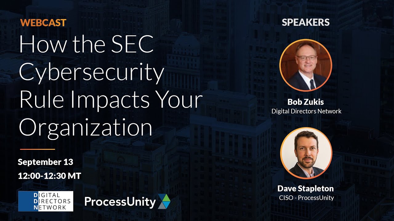 How the SEC Cybersecurity Rule Impacts Your Organization