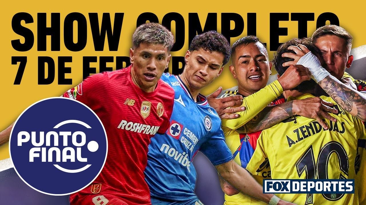 🚂🔥 CRUZ AZUL DEJA DUDAS, TOLUCA EXTRAÑA GOLES Y AMÉRICA TOMA RITMO | PUNTO FINAL EN VIVO