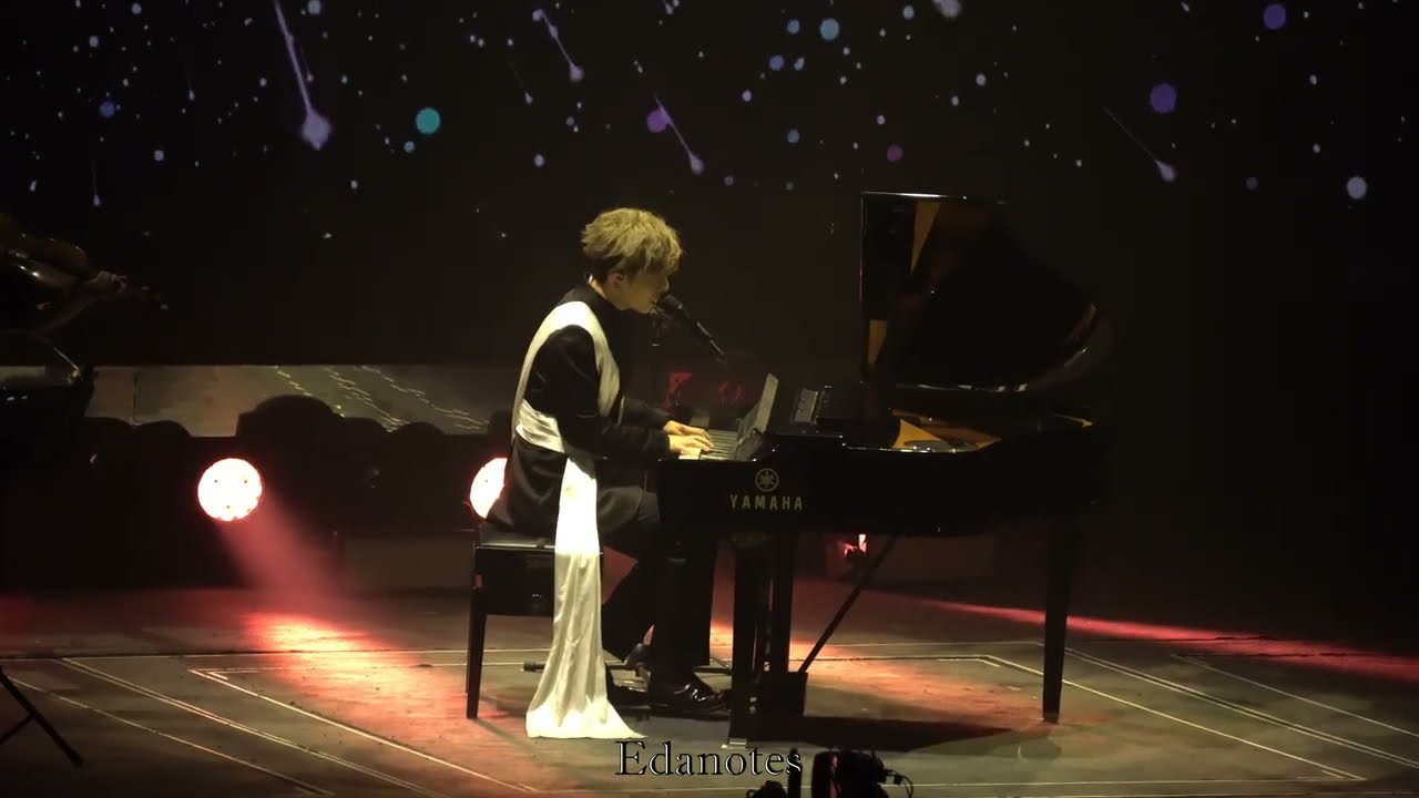 MIRROR 呂爵安Edan - E先生 連環不幸事件 (自彈自唱弦樂演唱會version Fancam) @One And All live 2021演唱會[4K]