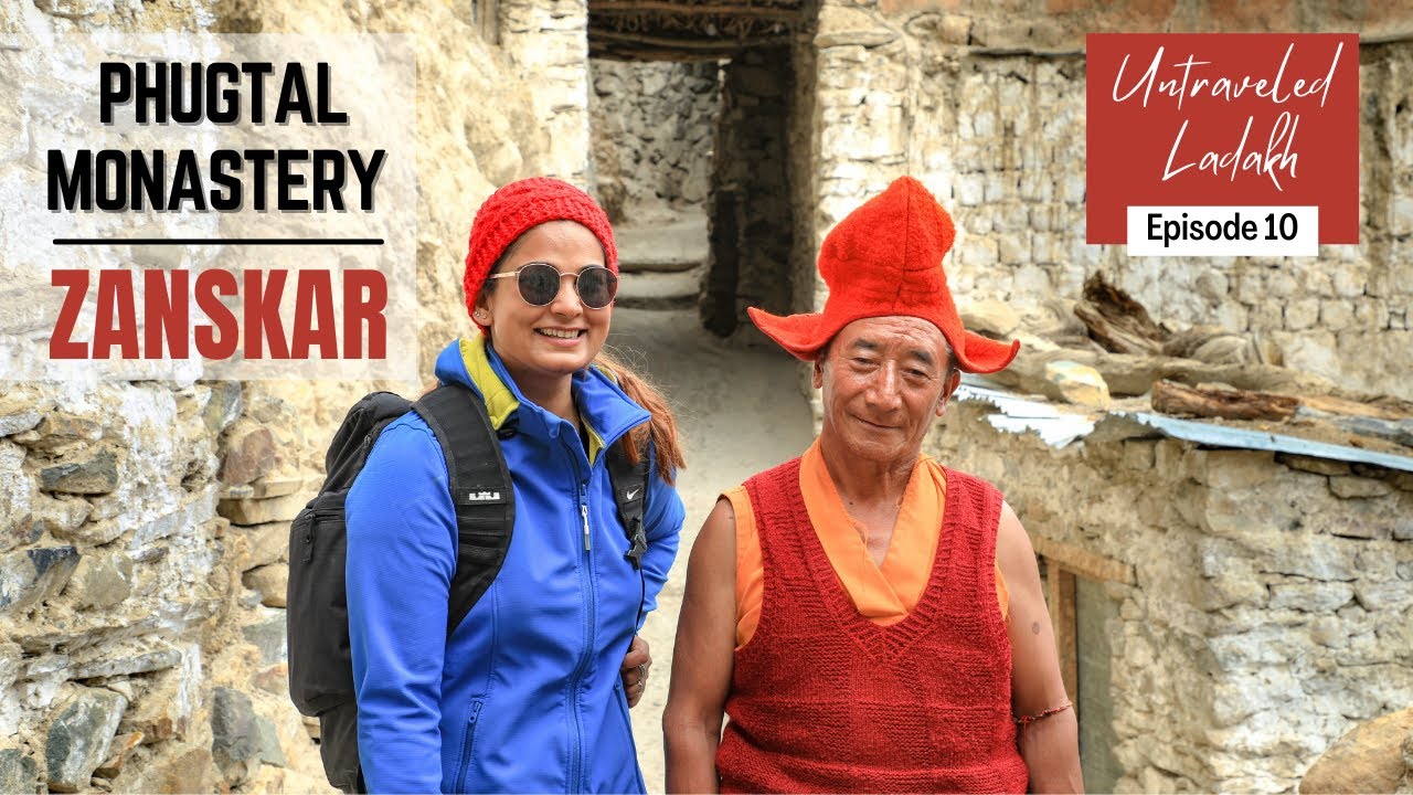 Ep 10 | Phugtal Gompa  - Most Remote Monastery In India (Inside a 2500 Yrs Old Cave) | Zanskar Vlog