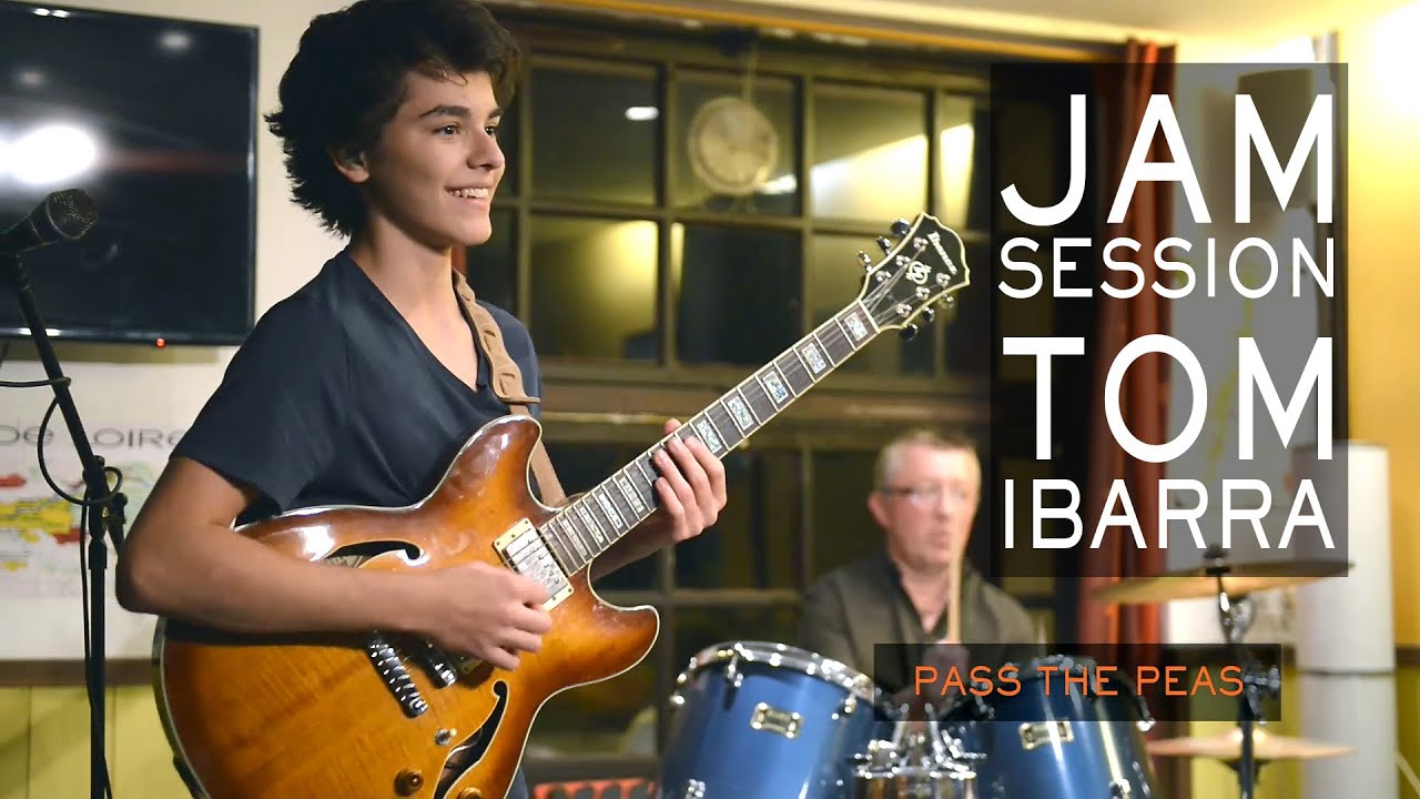 Pass the peas (Maceo Parker) - Jam Session Tom Ibarra &agrave; Chateaubriant