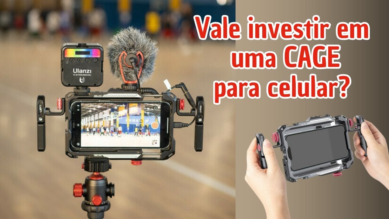 Gaiola / Cage para Celular Ulanzi, vale a pena ter uma? Melhor acessório para celular!