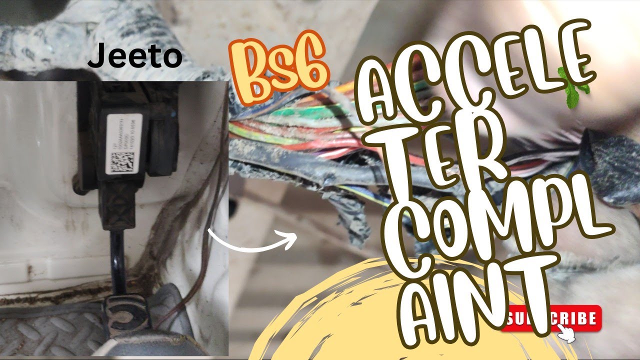 #Mahindra# jeeto bs6# accelerator problem/how🤔 to solve? we will see in this video 🙄