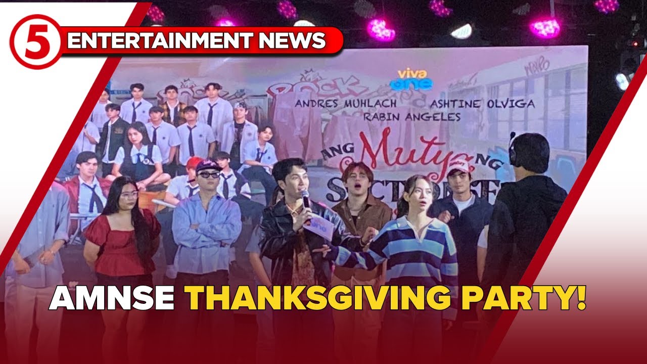 KAPATID UPDATES | AMNSE cast sa thanksgiving party