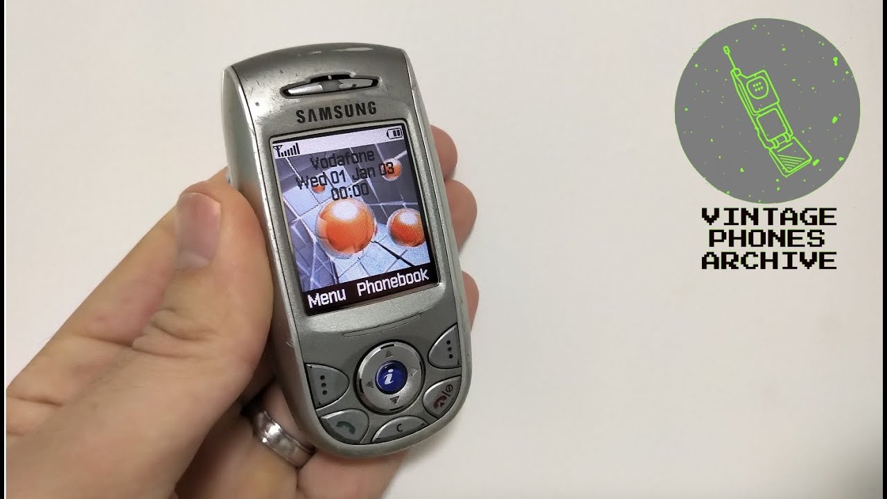 Samsung SGH-E800 menu browse, ringtones, games, wallpapers