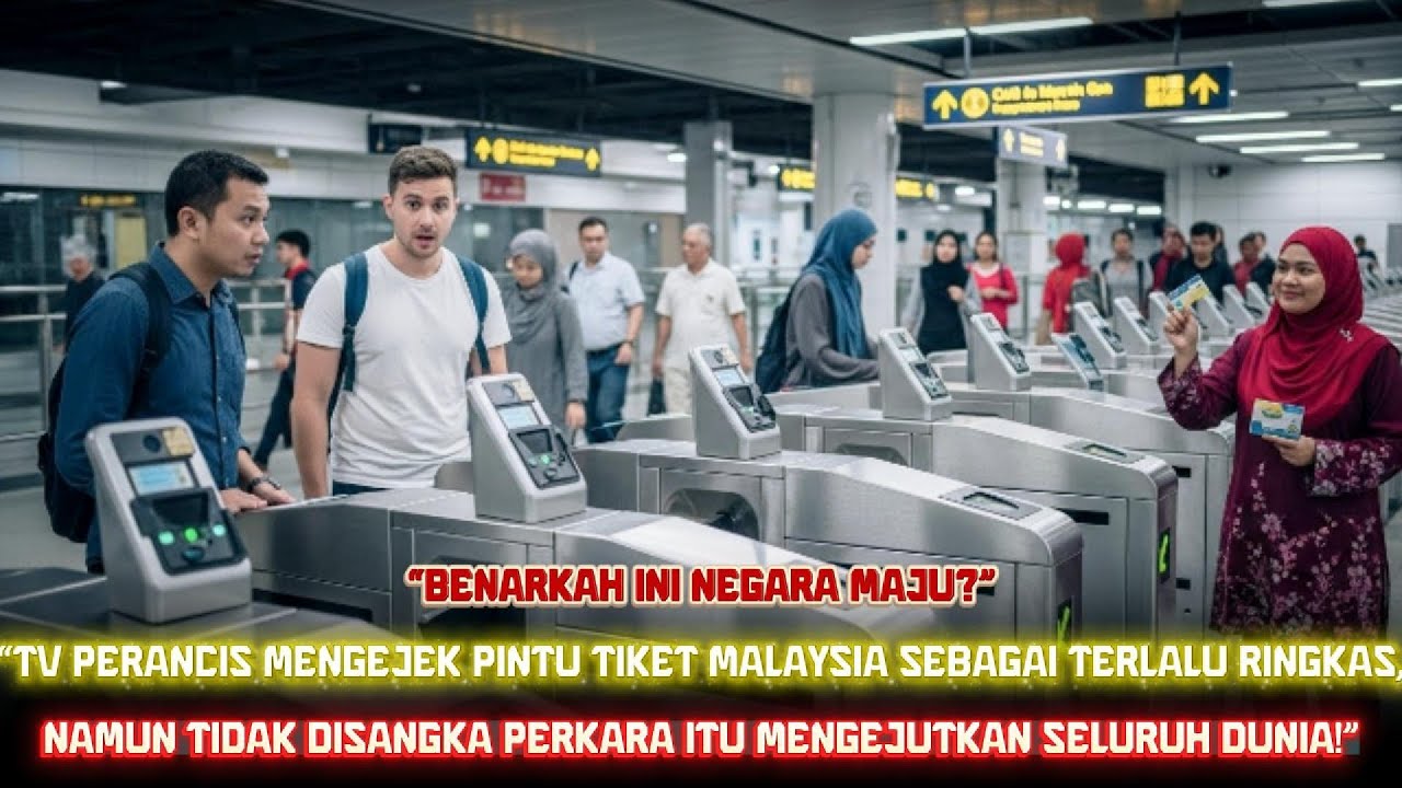 HANYA 30 SAAT Ralat Tahunan Kereta Api Malaysia YANG MEMBUAT Seluruh Perancis TERUS TERDIAM