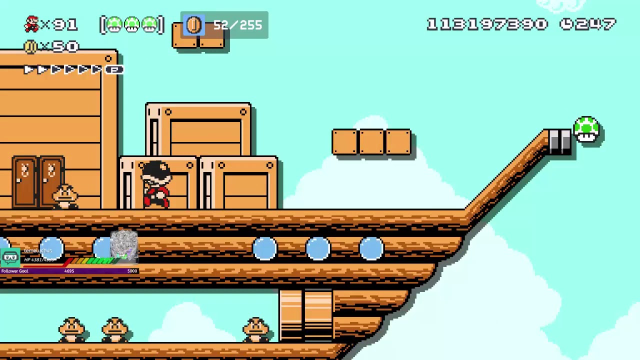 SUPER MARIO MAKER 2 | Expert Endless Streak 3211 to 3431 w/ Dazran303 [Part 2]