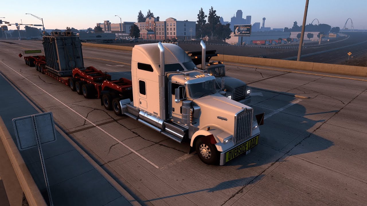 Oklahoma DLC Kenworth W900  American Truck Simulator Oklahoma DLC from Fort Worth - Asuma