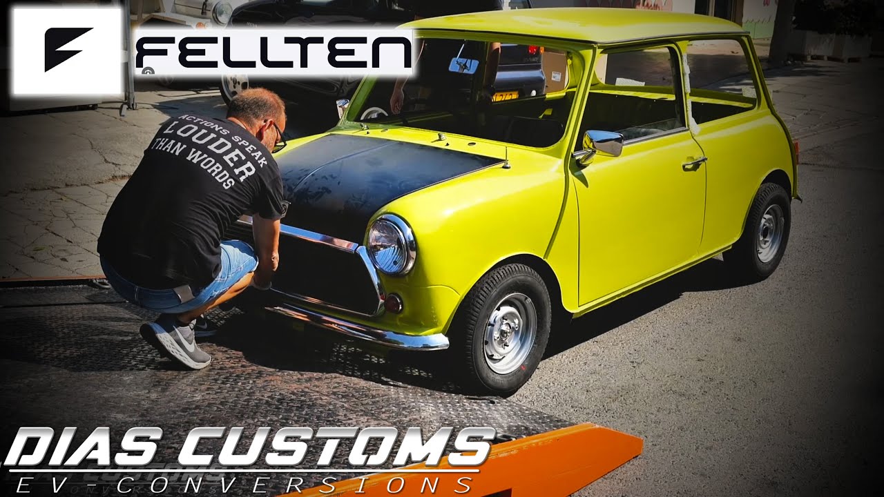 Mini Cooper Conversion to Electric, FELLTEN kit (PART 1)