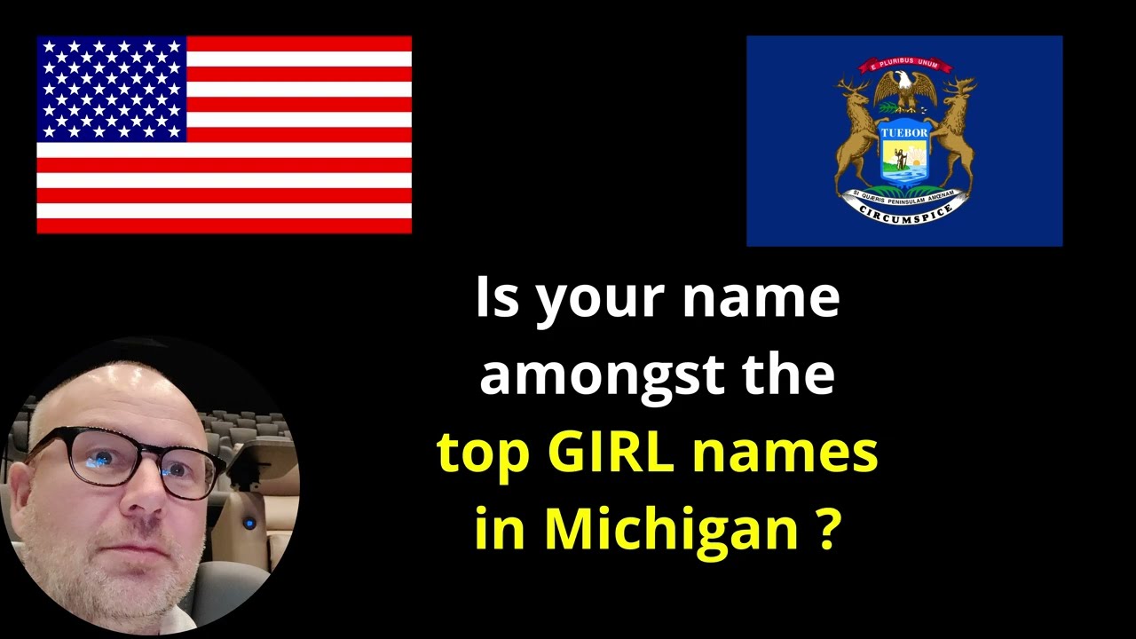 👧🚗 Michigan’s Top Baby Girl Names 1910-2024 | Data Visualization