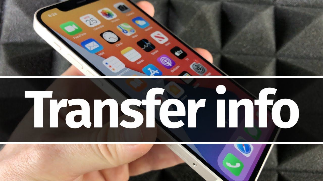 How to Transfer Data from iPhone to iPhone 12