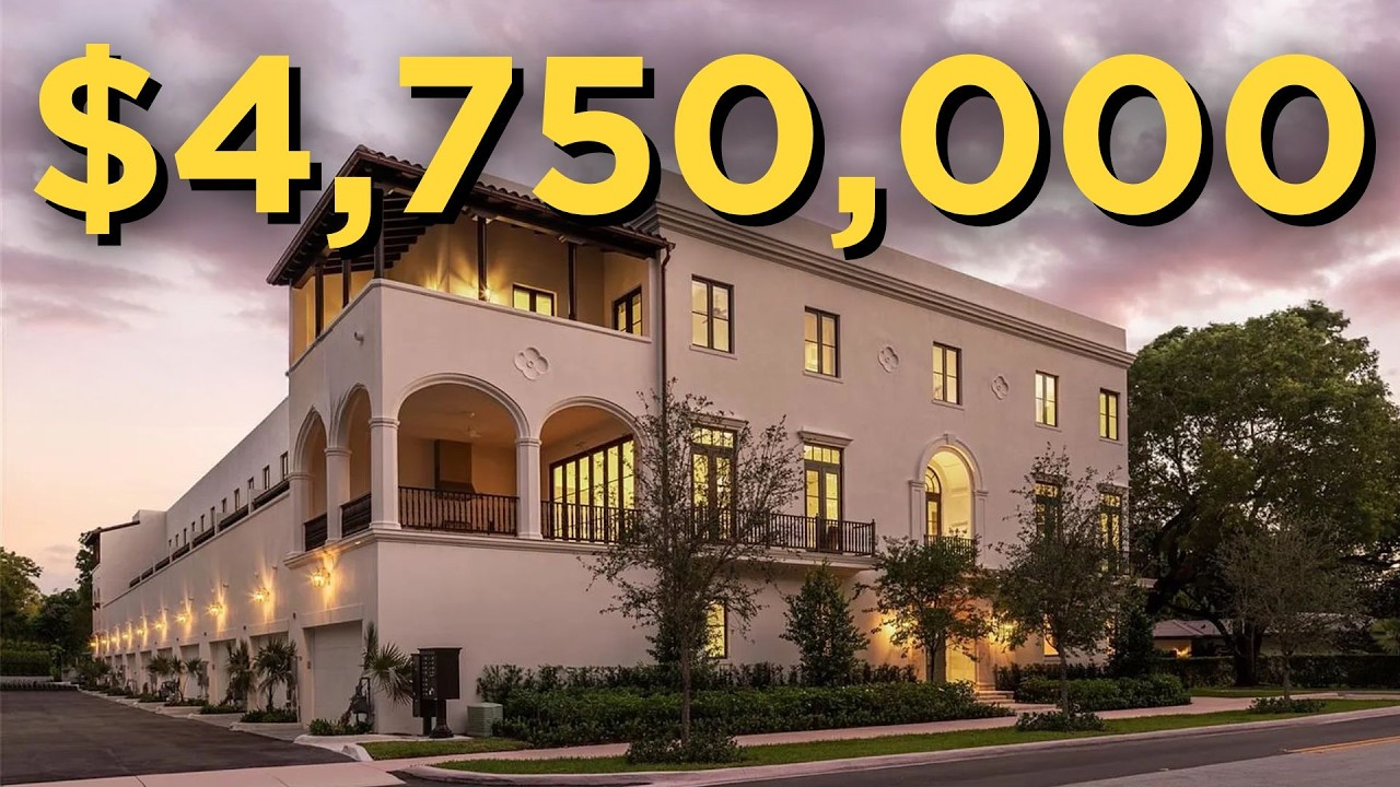TOURING One Of The MOST Luxurious Miami Homes