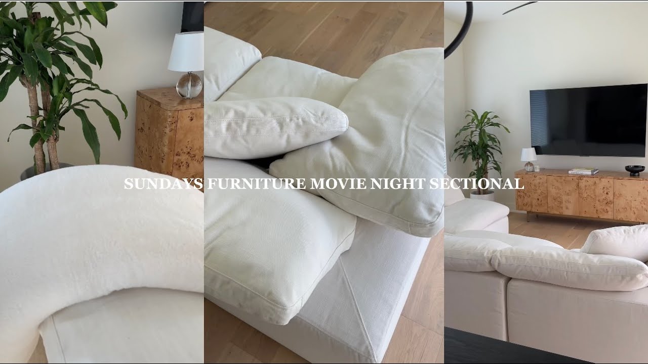 SUNDAYS FURNITURE MOVIE NIGHT SECTIONAL REVIEW