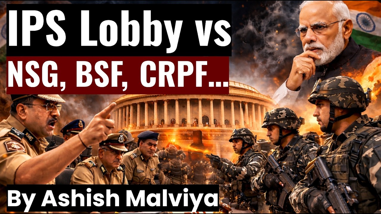 IPS vs CAPF on CAPF BILL! ONLY IPS CAN HEAD NSG, BSF, CRPF, CISF, ITBP, SSB! Is this good for India?