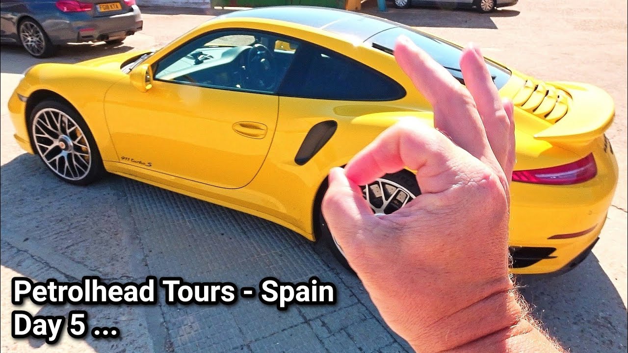 The Porsche 911 Turbo S - The Every Day SuperCar? PetrolHead Tours, Spain, Day 5...