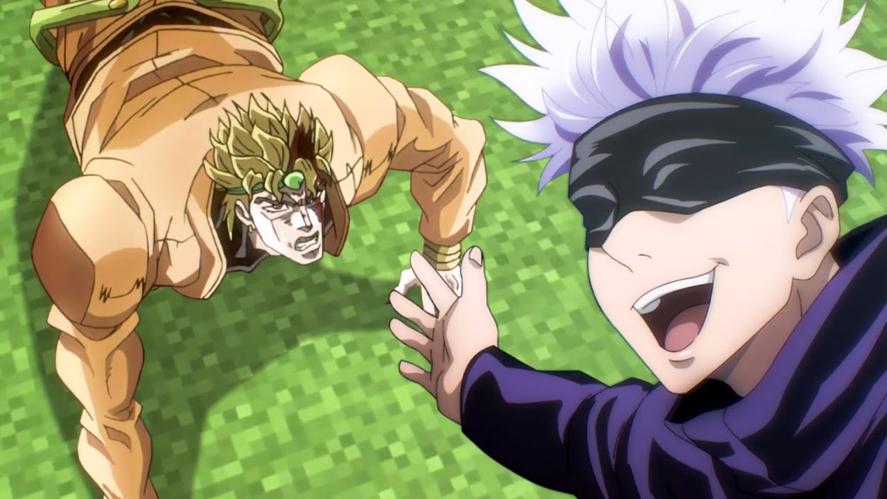 Gojo vs Dio in Minecraft