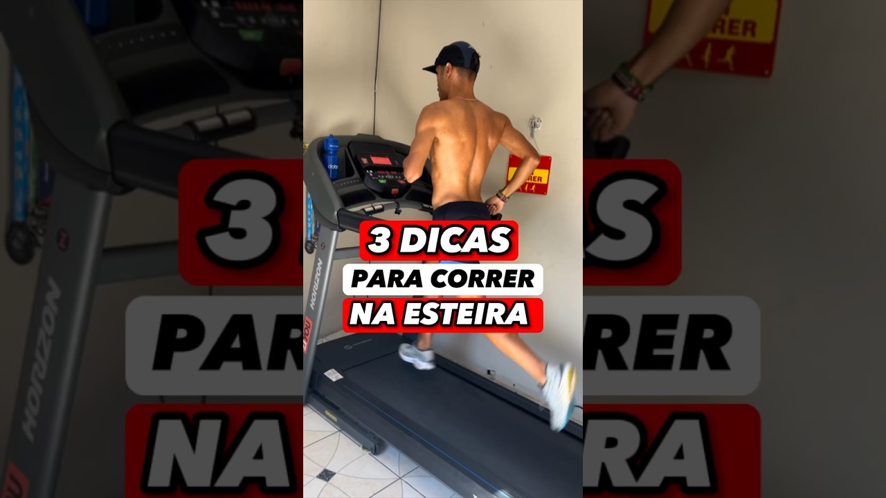 3 DICAS PARA CORRER NA ESTEIRA 🚀 #corrida #esteira