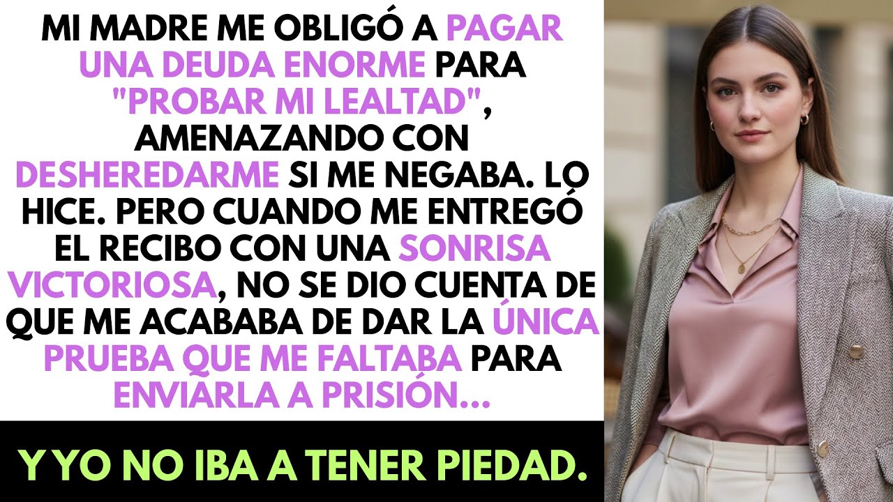 ‘¡PAGA O VETE!’, Mamá Me Gritó. Me Dio Sus Facturas. No Sabía Que Ese Papel Revelaba Su Crimen...