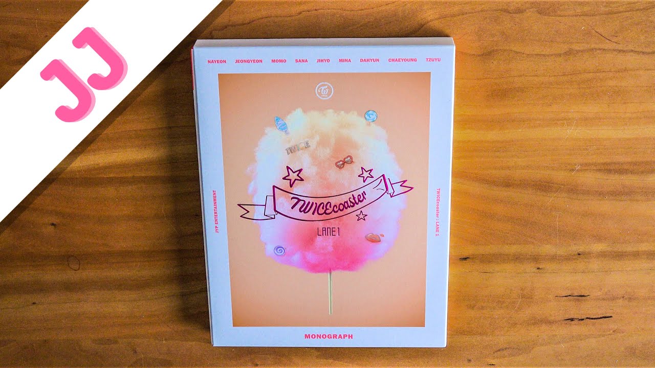 TWICEcoaster : Lane 1 Monograph - TWICE Photobook Unboxing | JJ Once