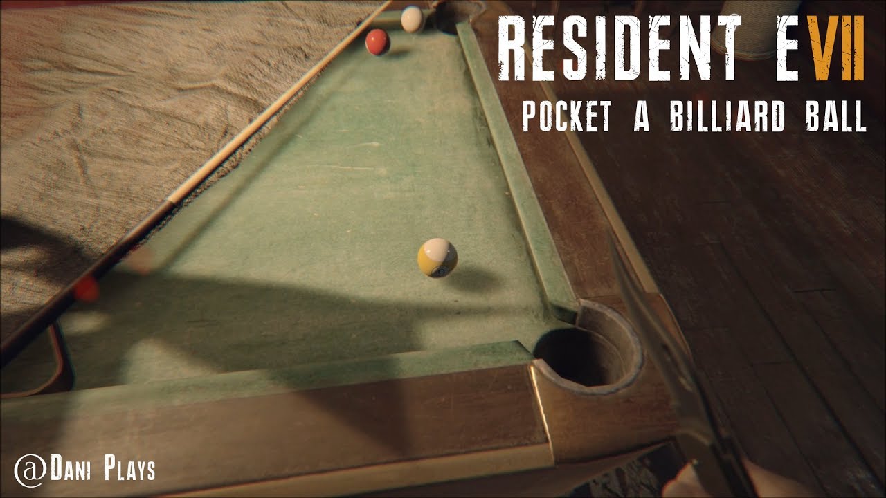 RESIDENT EVIL 7 - POCKET A BILLIARD BALL CHALLENGE! RE.NET