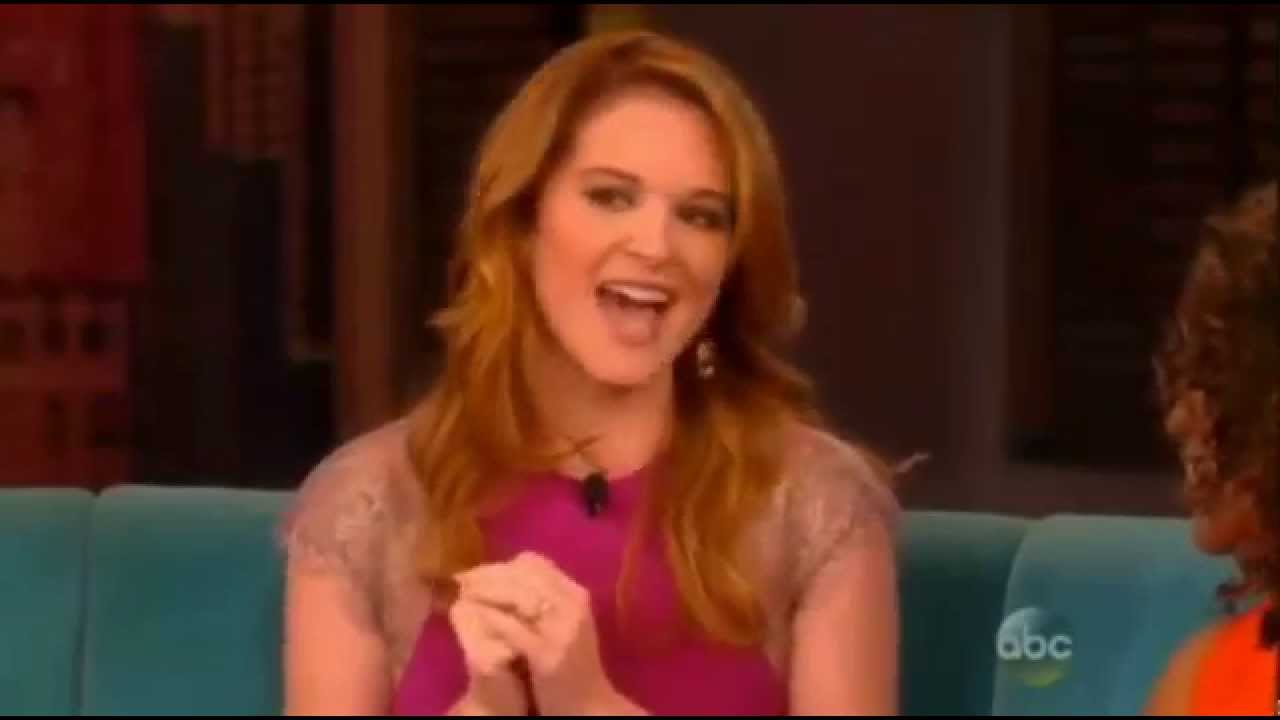 Sarah Drew on The View [May 7, 2014]