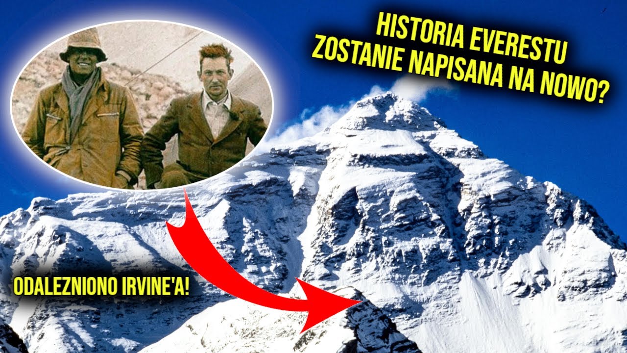 ANDREW IRVINE ODNALEZIONY NA EVEREŚCIE PO PONAD 100 LATACH!