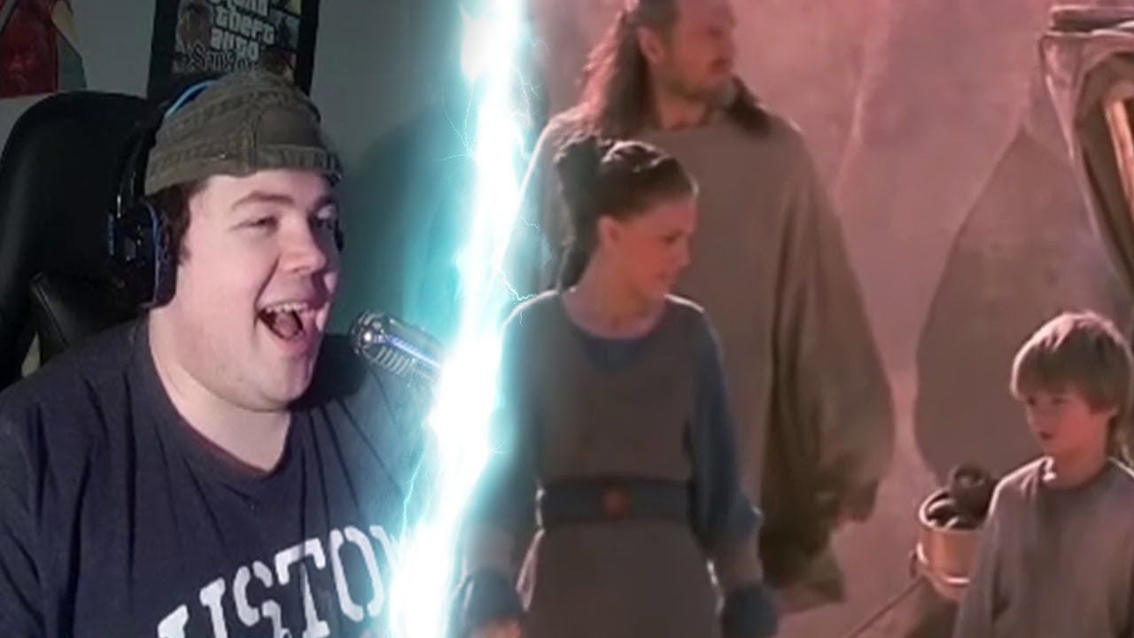 YOUTUBE KACKE - STAR WARS EPISODE 1 - DIE DUNKLE BEDROHUNG | REAKTION