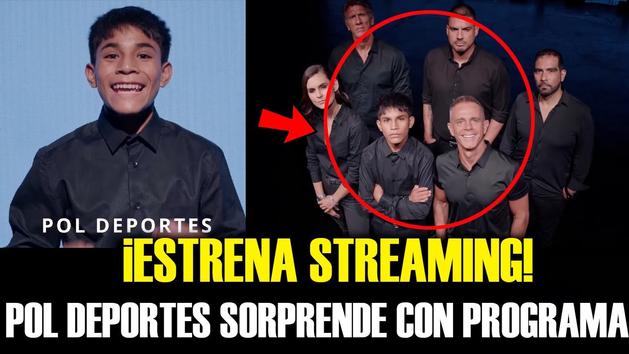 ¡EN LA CIMA! Pol Deportes sorprende al revelar que formará parte de nuevo streaming