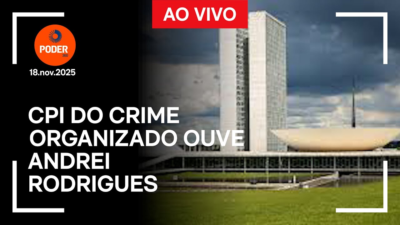 Ao vivo: CPI do Crime Organizado ouve Andrei Rodrigues