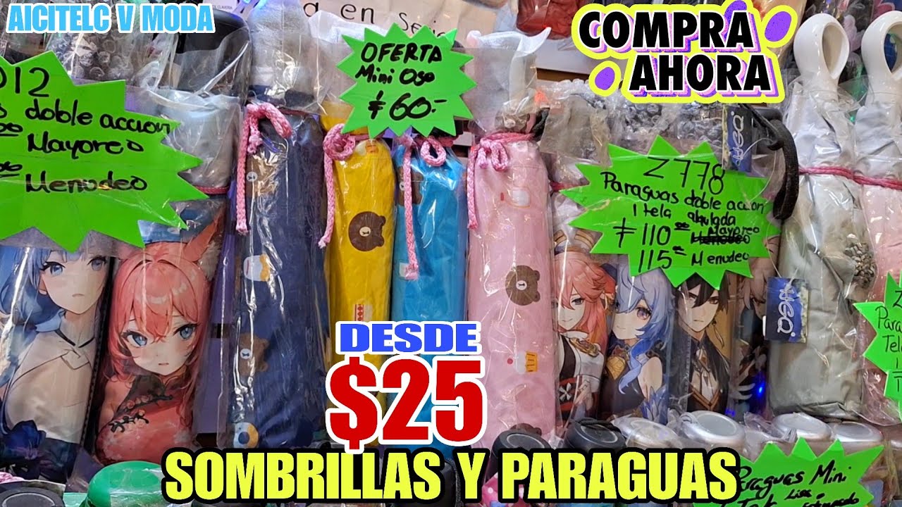 🏖BODEGA IMPORTADORA DE SOMBRILLAS Y PARAGUAS DESDE $25 MEJOR CALIDAD REFORZADA ESTAMPADOS DE ÁNIME 