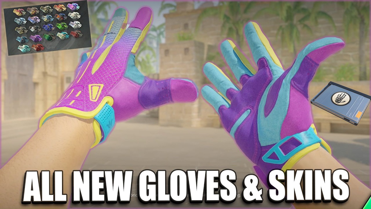 ALL CS2 NEW  GLOVES AND SKINS FROM NEW 
