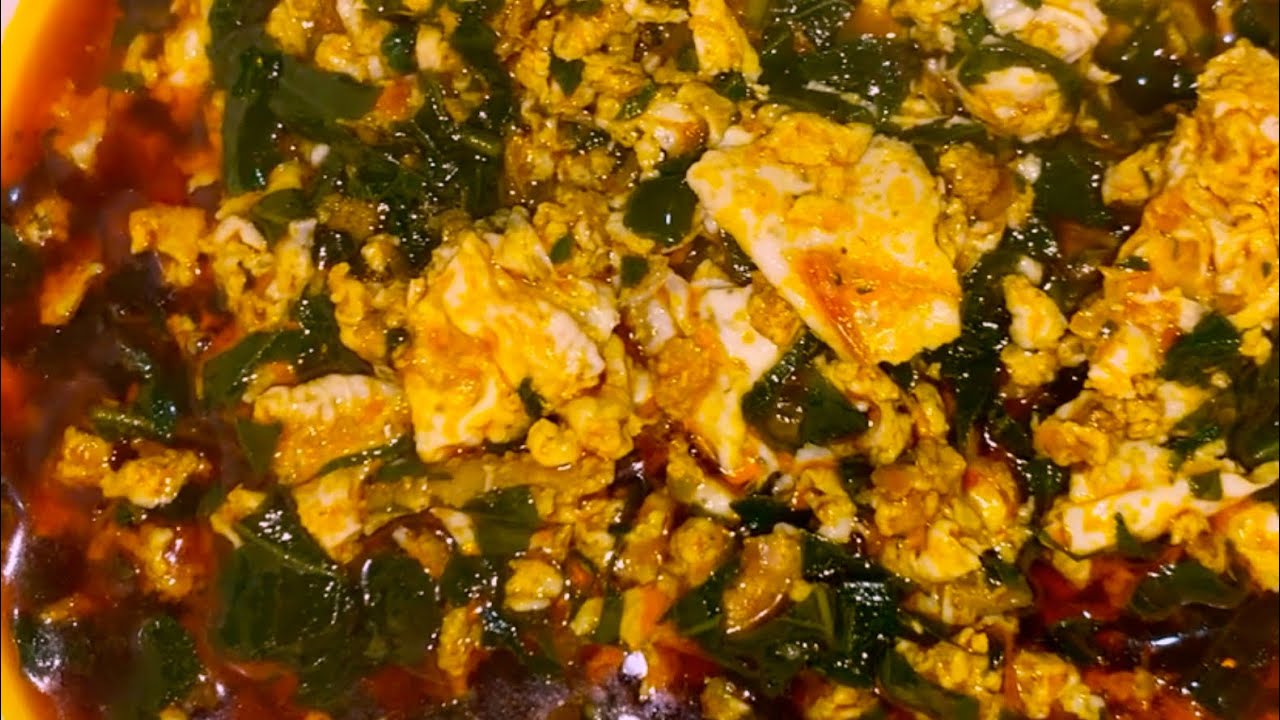 Bitter leaves with Eggs can save Your Day!!!
