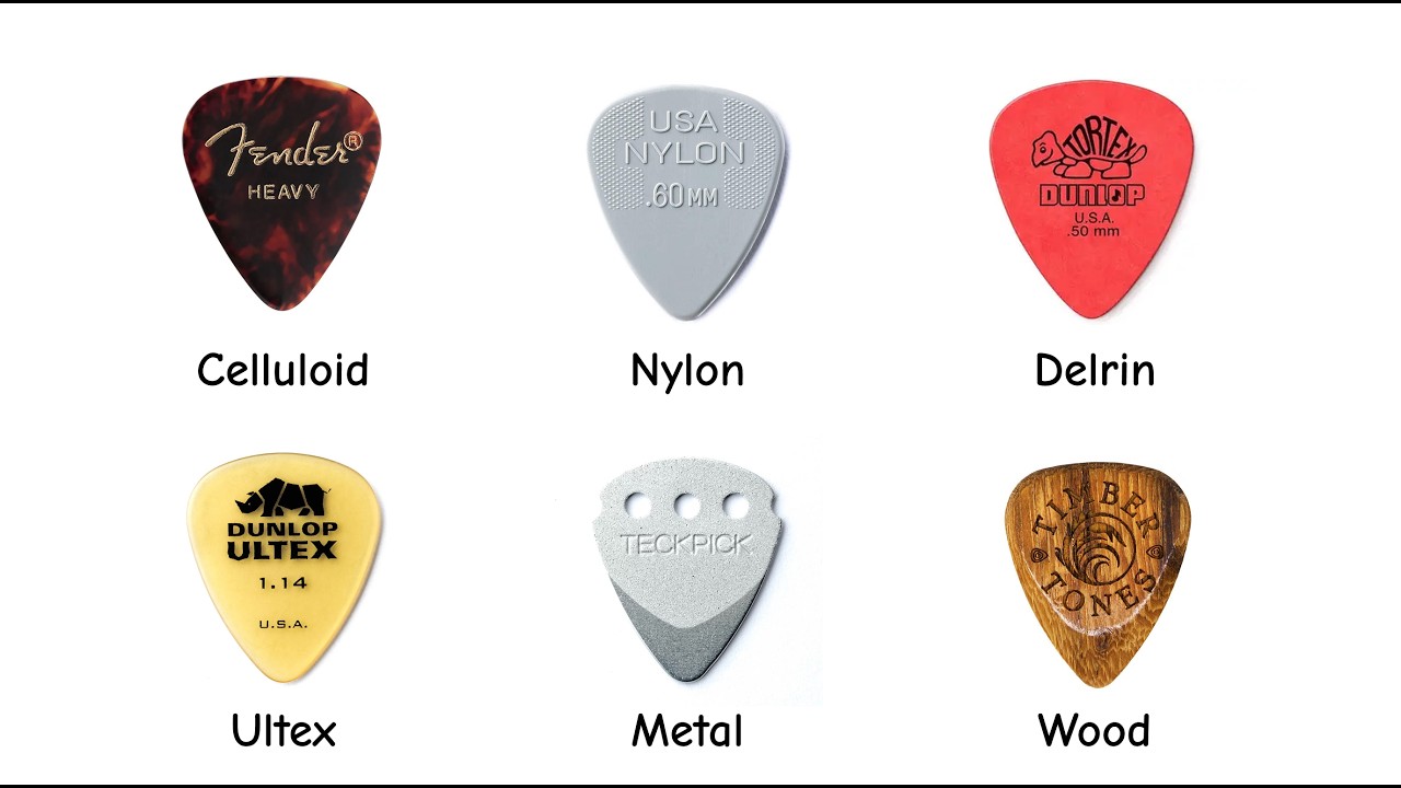 Every Guitar Pick Explained