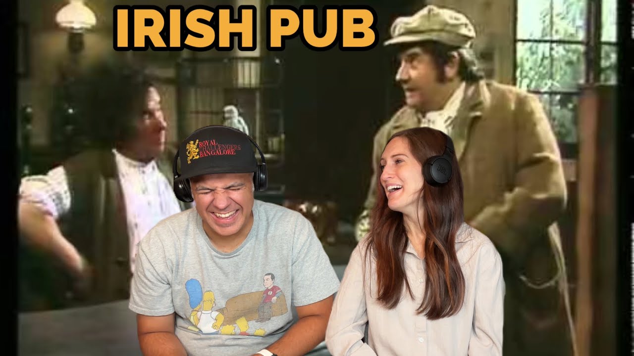 The Two Ronnies - Irish Pub REACTION