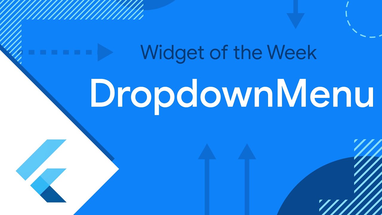 DropdownMenu (Виджет недели)