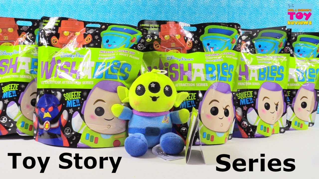 Disney Parks Toy Story Wishables Buzz Lightyear Attraction Blind Bag Opening | PSToyReviews