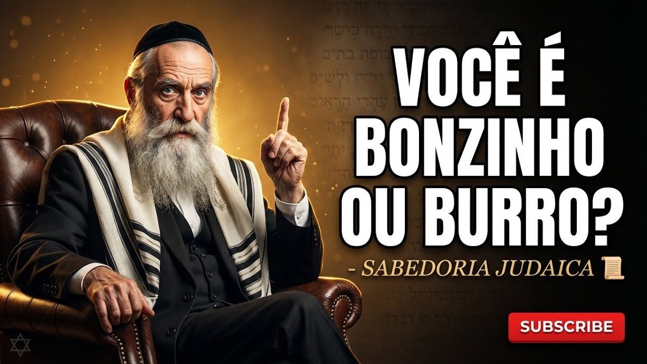 TALMUD: 'Quem É Bom Com Mau, Será Mau Com Bom' — PARE De Ser Bonzinho E Seja SÁBIO