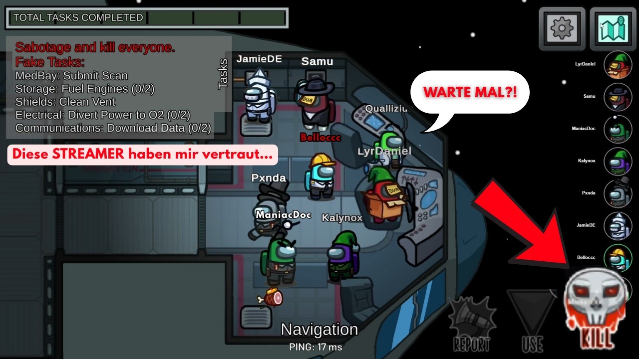 Diese STREAMER haben mir vertraut… (großer Fehler) | Among Us Proximity Chat