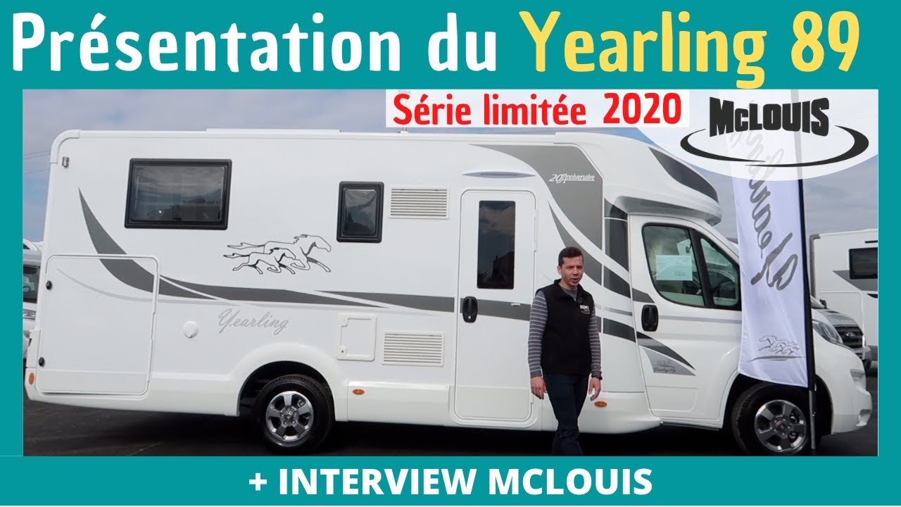 CAMPING CAR McLouis YEARLING 89 - édition limitée 2020 *Instant Camping-Car*