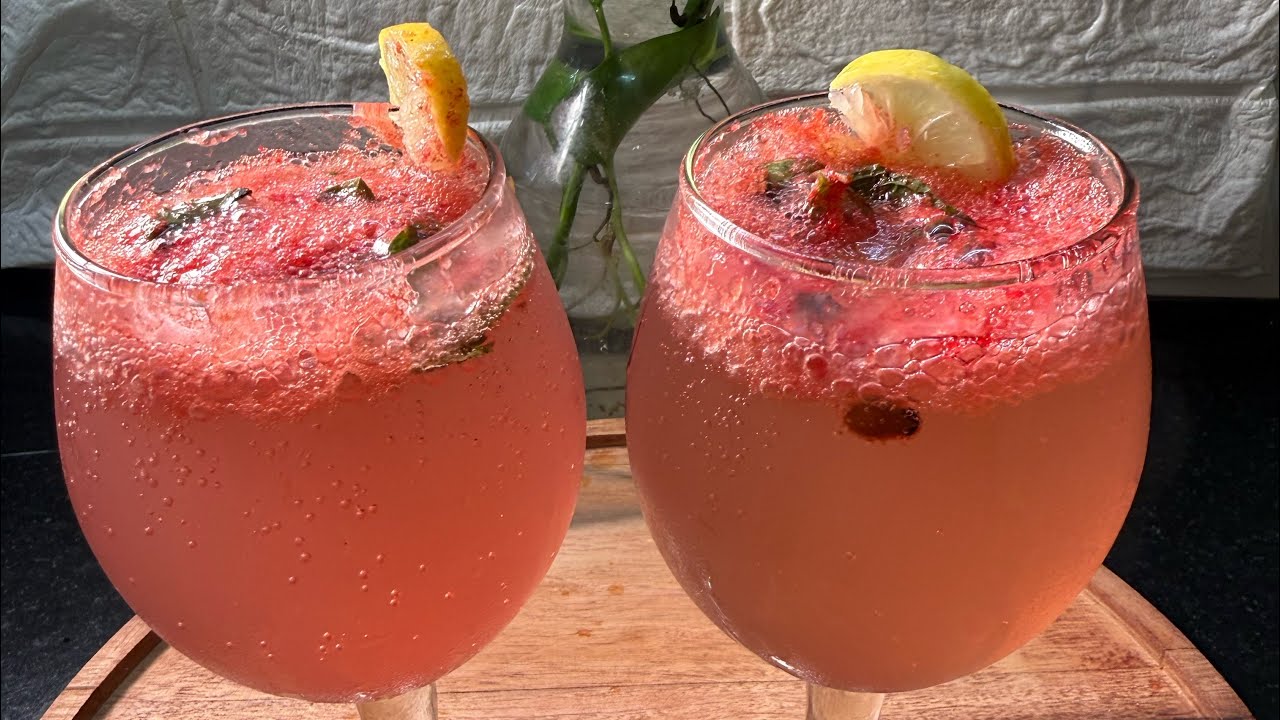 खट्टी-मीठी बेहतरीन सी 🍷 Drink ||मज़ा ही आ गया ||Viral Watermelon 🍉 Drink@Cook with Amreen24 